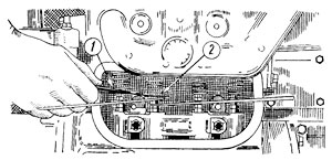 Регулирование зазоров клапанов пускового двигателя